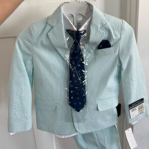 NWT boys size 4 NAUTICA 4 piece suit